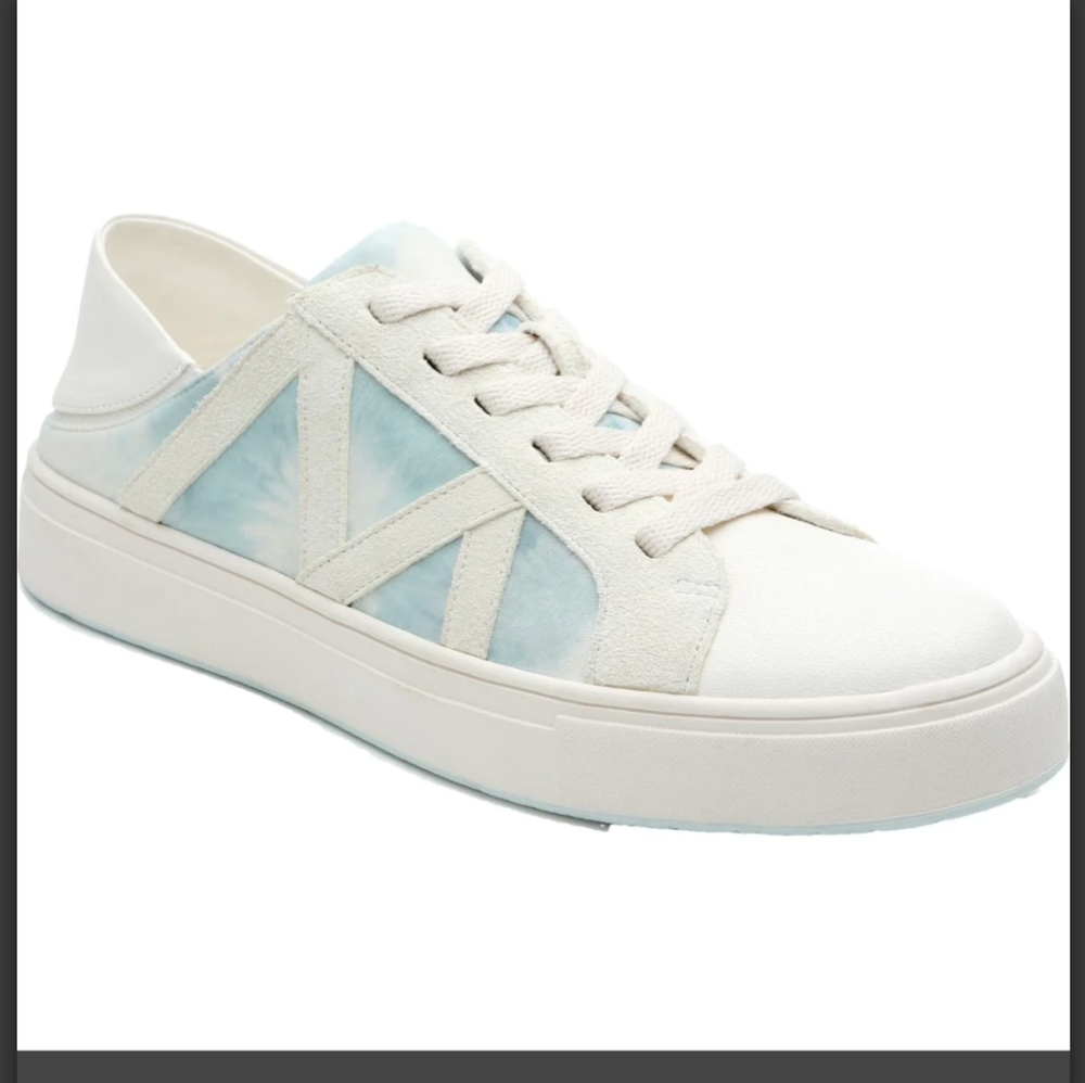 $119  SANCTUARY DASH PRINTED LACE UP LOW TOP SNEAKERS